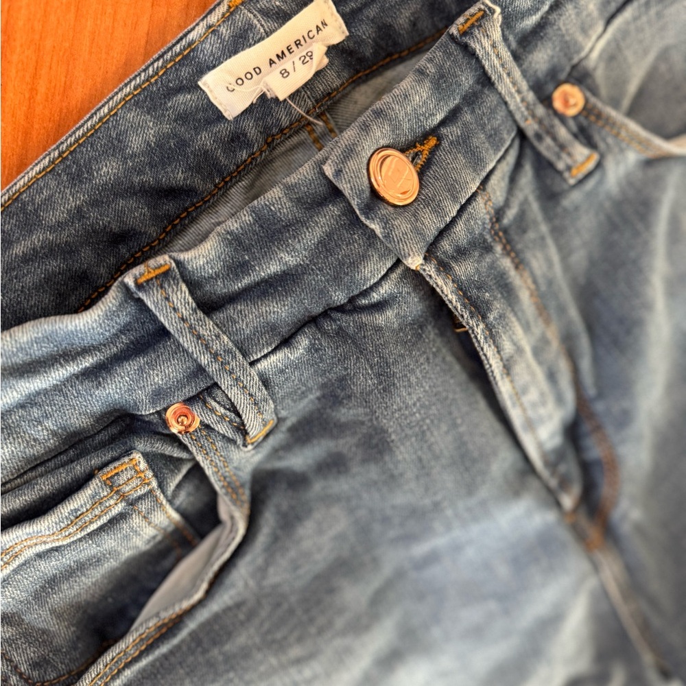 Good American Light Blue Denim Jeans